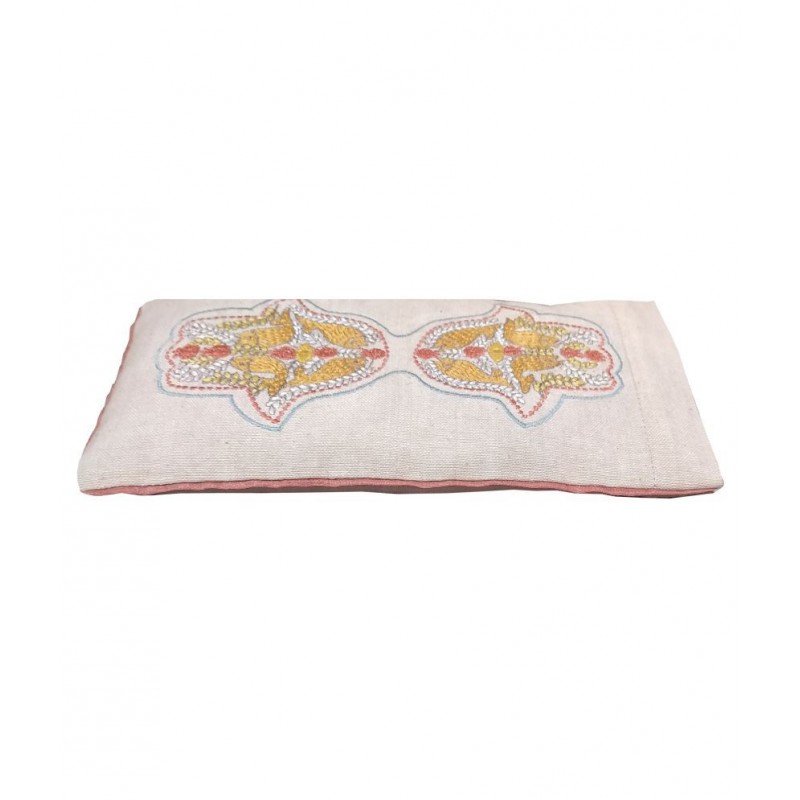 Kanyoga Organic Lavender and Flaxseed Filled Eye Pillow For Relaxing Yoga Spa Meditation