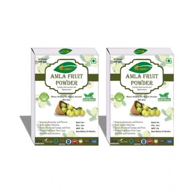 Kashvy Amla Fruit Powder 600 gm Pack of 3