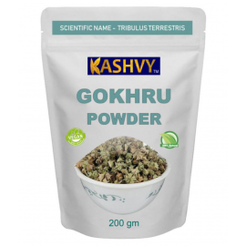 Kashvy Gokhru Powder 200 gm Kashvy Gokhru Powder 200 gm