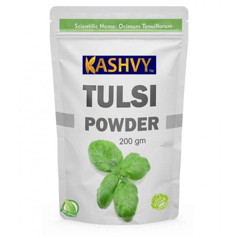 Kashvy Tulsi powder | Natural Immunity Energy 200 gm un flavoured