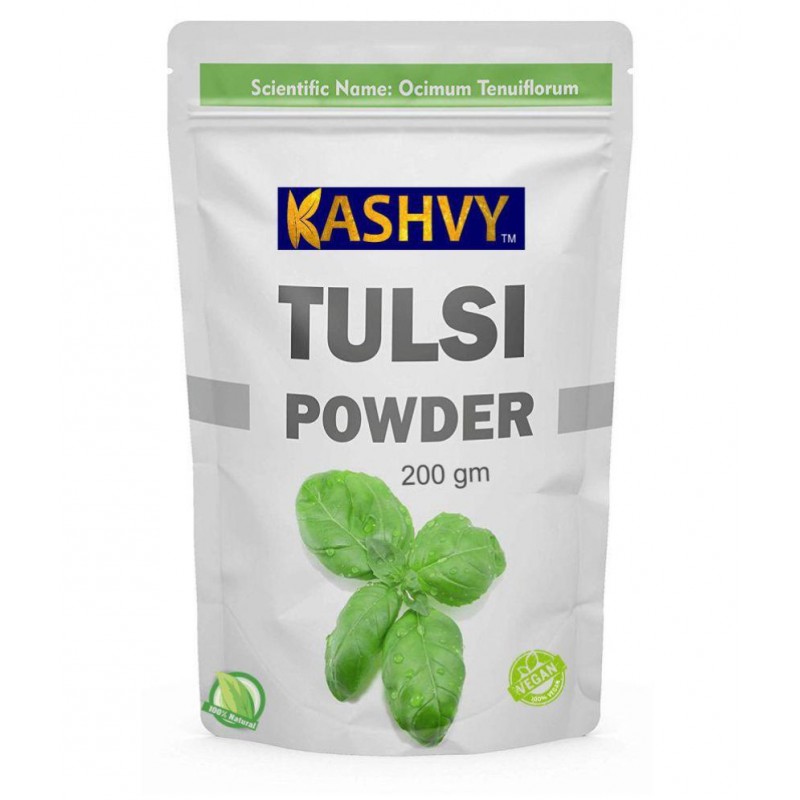 Kashvy Tulsi powder | Natural Immunity Energy 200 gm un flavoured