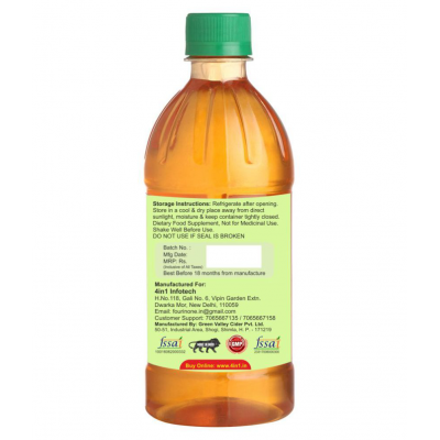 Kashvy filtered FACV as ideal  salad dressing, 1000 ml Unflavoured Pack of 2