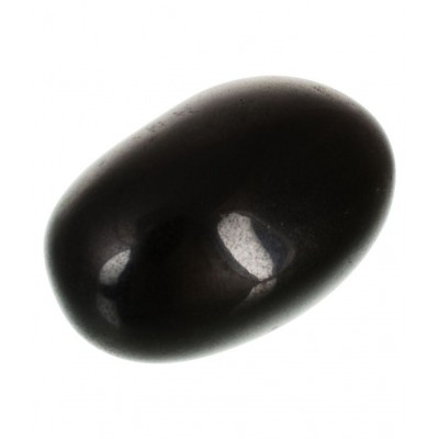 Kesar Zems Stone Lord Agate Shivling Idol (5 cm x 3 cm x 3 cm, Black)