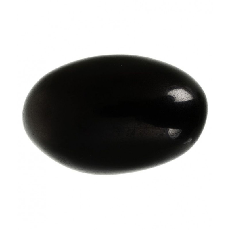 Kesar Zems Stone Lord Agate Shivling Idol (5 cm x 3 cm x 3 cm, Black)
