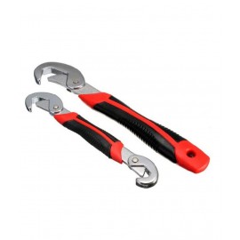 Ketsy 733 Steel Grip Adjustable Wrench - Set Of 2