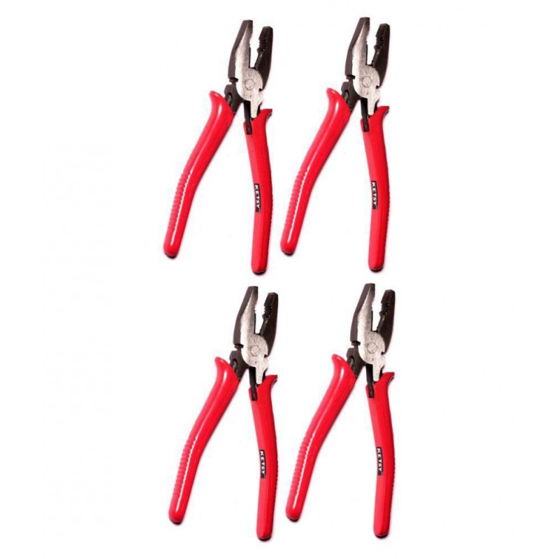 Ketsy 905 Combination Plier 8" Set Of 4 Pcs