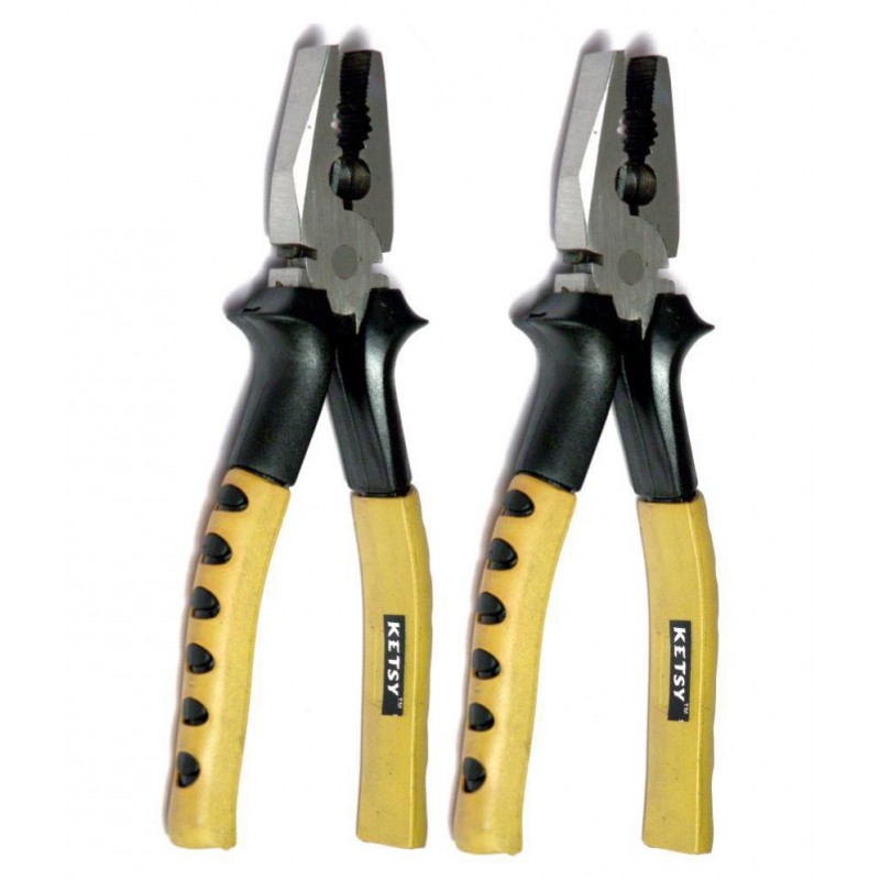 Ketsy 907 Combination Plier 8" Set Of 2 Pcs