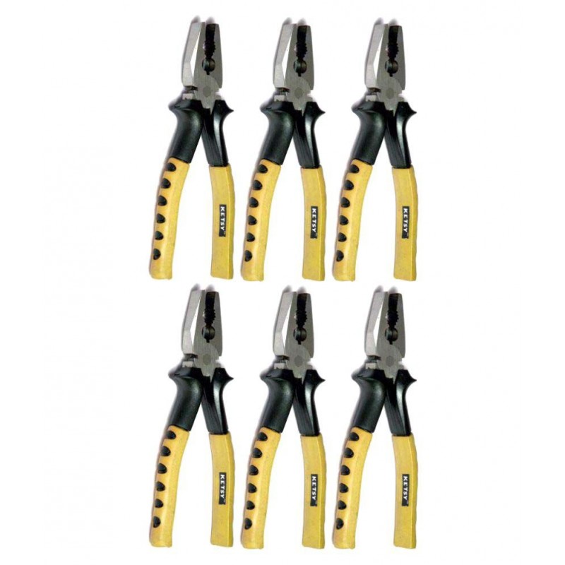 Ketsy 909 Multicolour Pliers Set of 6