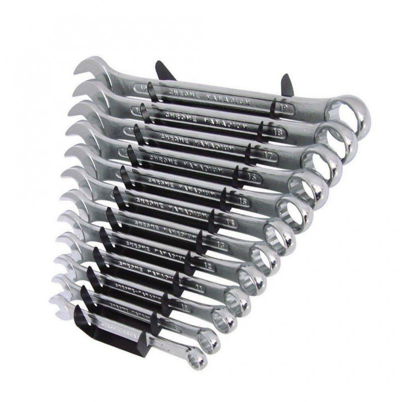 Ketsy Combination Spanner Set of 12(Size of the spanners are 6 mm, 7 mm, 8 mm, 9 mm, 10 mm, 11 mm, 12 mm, 13 mm, 14 mm, 17 mm, 19 mm and 22 mm)
