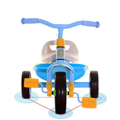 Kids Tricycle Adjustable Baby Stroller Safety Ride Walkers Children Gift for 2-4 Years Old