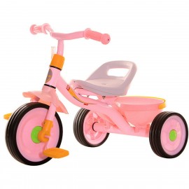 Kids Tricycle Adjustable Baby Stroller Safety Ride Walkers Children Gift for 2-4 Years Old