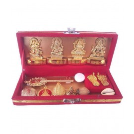 King & Queen Shri Dhan Laxmi-Kuber Bhandari Yantra - Pack Of 13
