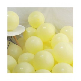 Kiran Enterprises Happy Birthday Candy Balloons-YELLOW (Pack of 50)