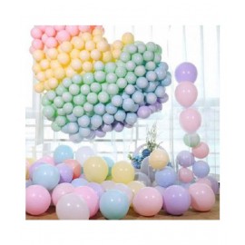 Kiran Enterprises Pack of 50 Pastel Colour Balloons for Decorations