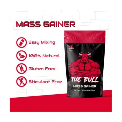 Kobra Labs The Bull Mass Gainer Powder Chocolate Flavor 1kg