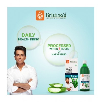 Krishna's Herbal & Ayurveda Aloe Vera Juice 1000ml