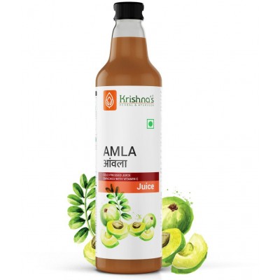 Krishna's Herbal & Ayurveda Amla Juice  750ml (Glass Pack)