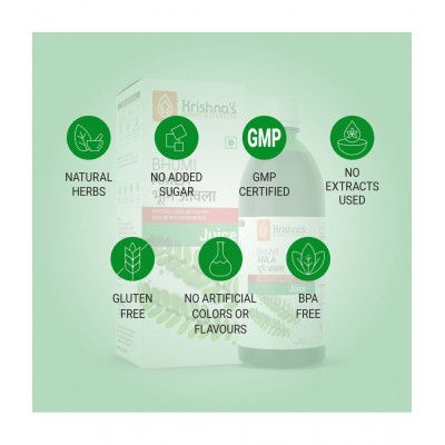 Krishna's Herbal & Ayurveda Bhumi Amla Juice 1000ml