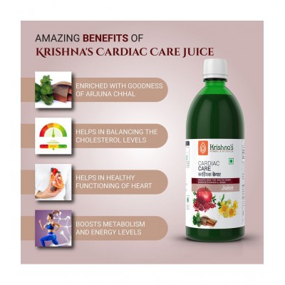 Krishna's Herbal & Ayurveda Cardiac Care Juice 500ml