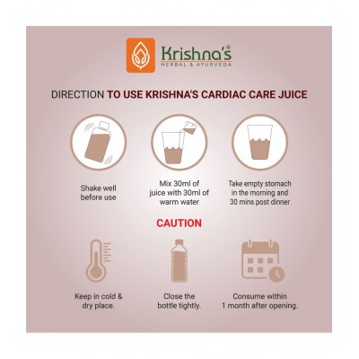 Krishna's Herbal & Ayurveda Cardiac Care Juice 500ml