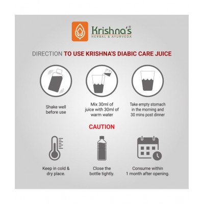 Krishna's Herbal & Ayurveda Diabic Care Juice 500ml