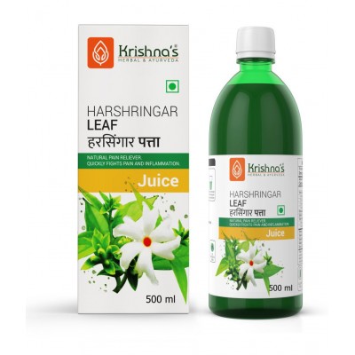 Krishna's Herbal & Ayurveda Harshringar Leaf Juice 500ml Krishna's Herbal & Ayurveda Harshringar Leaf Juice 500ml