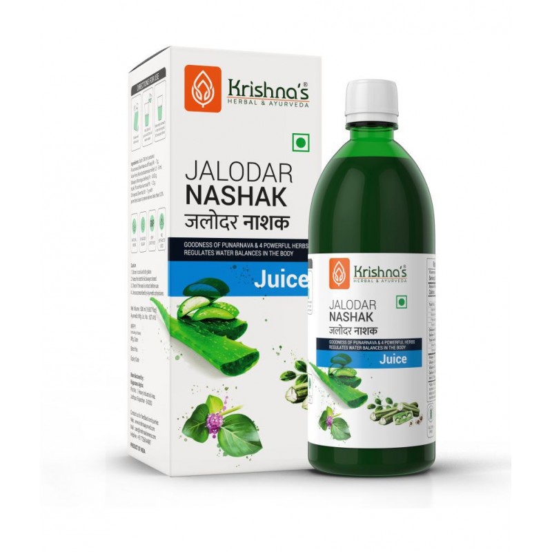 Krishna's Herbal & Ayurveda Jalodar Nasak Juice 500ml Krishna's Herbal & Ayurveda Jalodar Nasak Juice 500ml