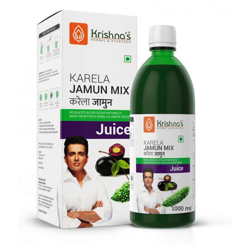 Krishna's Herbal & Ayurveda Karela Jamun Mix Juice 1000ml