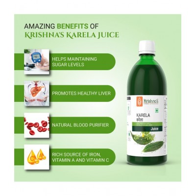 Krishna's Herbal & Ayurveda Karela Juice 500ml