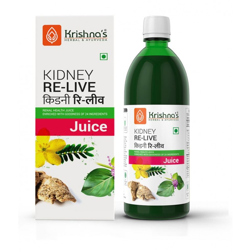 Krishna's Herbal & Ayurveda Kidney Relive Juice 500ml