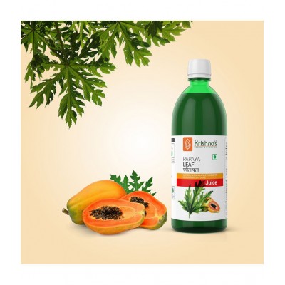 Krishna's Herbal & Ayurveda Papaya Leaf Juice 1000ml