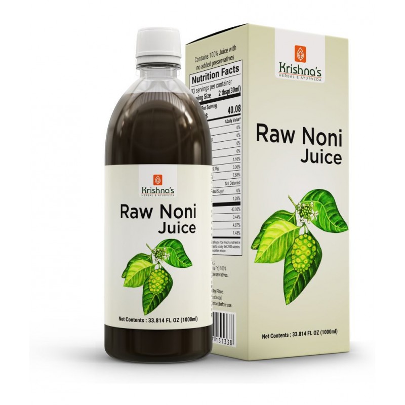 Krishna's Herbal & Ayurveda Raw Noni Juice 1000ml