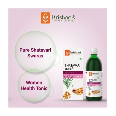 Krishna's Herbal & Ayurveda Shatavari Juice 500ml