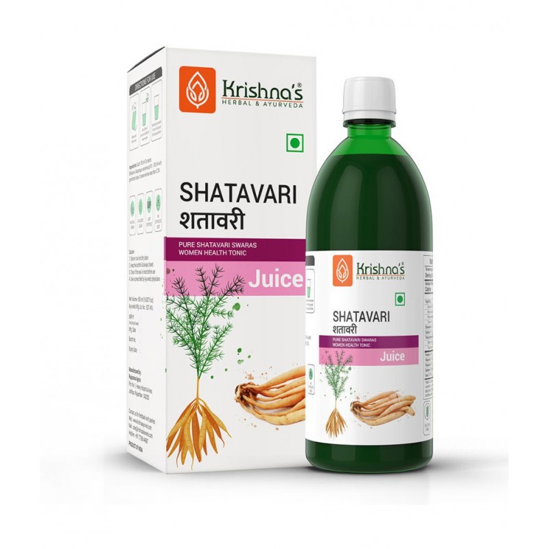 Krishna's Herbal & Ayurveda Shatavari Juice 500ml