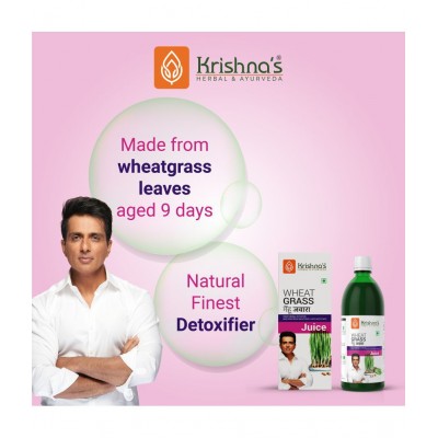 Krishna's Herbal & Ayurveda Wheatgrass Juice 500ml