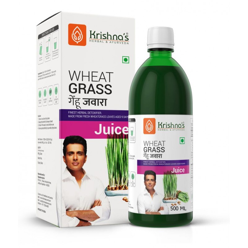 Krishna's Herbal & Ayurveda Wheatgrass Juice 500ml