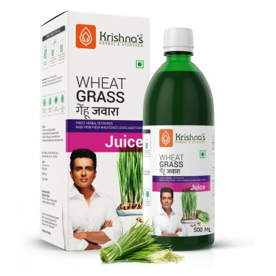Krishna's Herbal & Ayurveda Wheatgrass Juice 500ml
