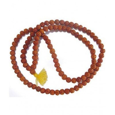 Kriwin Pre Energized 5 mukhi Rudraksha Japa Mala For prosperity, peace and health