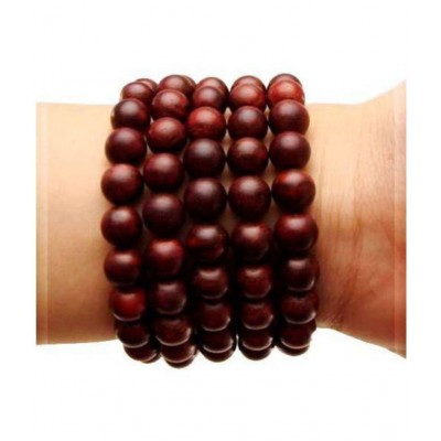 Kriwin Red / Lal Color Chandan/ Sandalwood Scented Mala For Japa