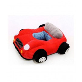 Ksar Premium Quality Car Shape Baby Soft Plus Baby Sofa Seat OR Rocking Chair for Kids - 45 cm  (Red)