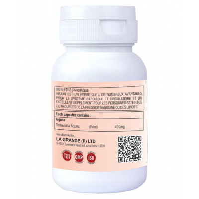 LA NUTRACEUTICALS Arjuna Herbal (Cardiac Wellness) Capsule 60 no.s Pack Of 2
