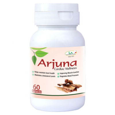 LA NUTRACEUTICALS Arjuna Herbal (Cardiac Wellness) Capsule 60 no.s Pack Of 2