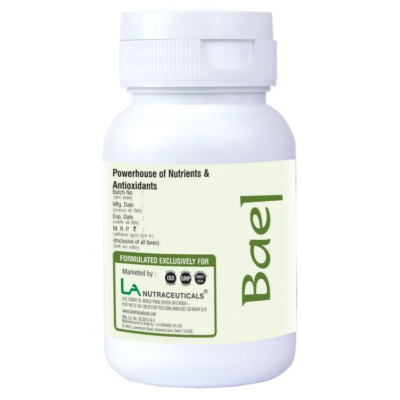 LA NUTRACEUTICALS Bael (Bowel Wellness) Capsule 60 no.s Pack Of 2
