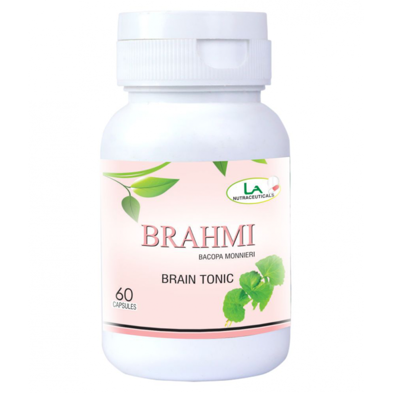 LA NUTRACEUTICALS Brahmi Capsule 60 no.s Pack Of 2