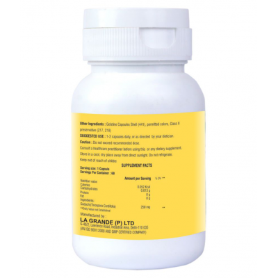 LA NUTRACEUTICALS Giloy (Immunity Booster) Capsule 60 no.s Pack Of 2