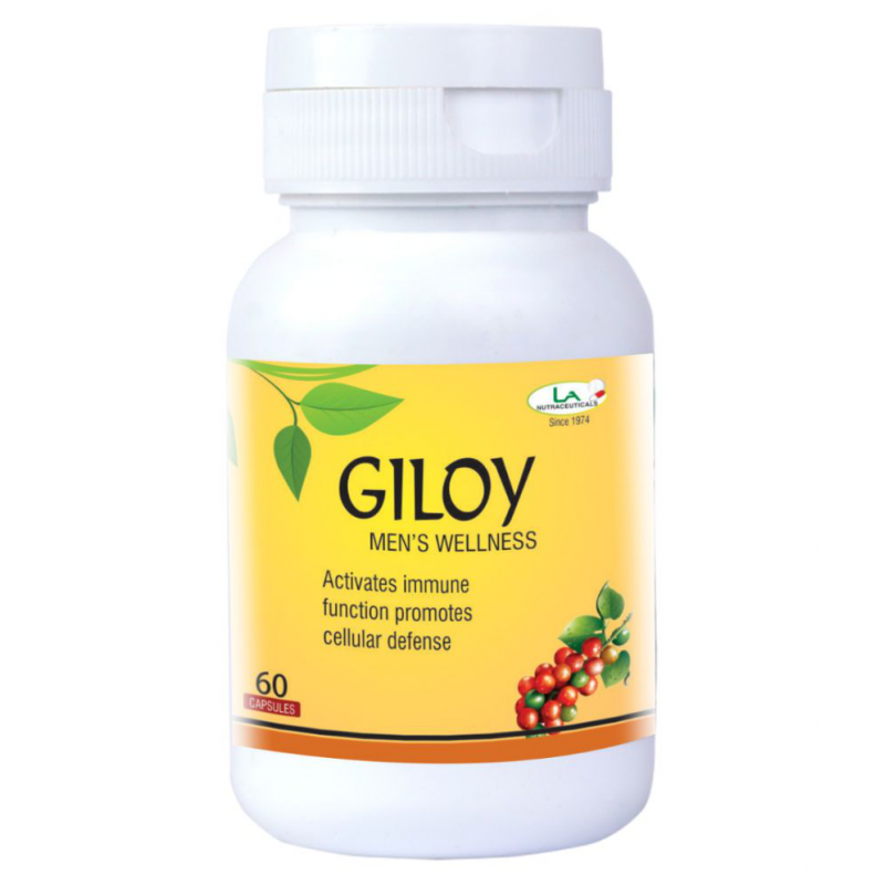 LA NUTRACEUTICALS Giloy (Immunity Booster) Capsule 60 no.s Pack Of 2