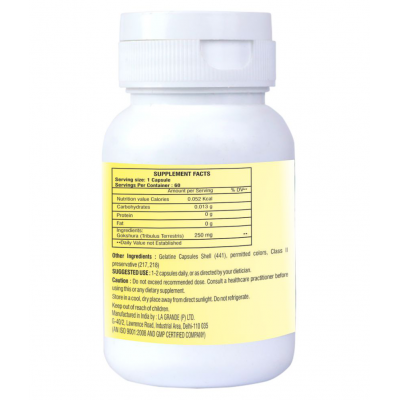 LA NUTRACEUTICALS Gokshura (Men's Wellness) Pure Veg Capsule 60 no.s Pack Of 2 LA NUTRACEUTICALS Gokshura (Men's Wellness) Pure Veg Capsule 60 no.s Pack Of 2