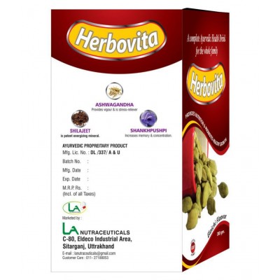 LA NUTRACEUTICALS Herbovita Herbal Powder 200 gm