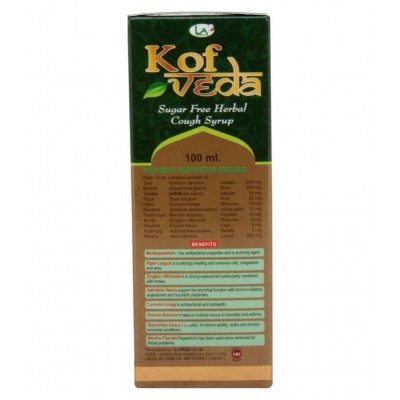 LA NUTRACEUTICALS Kof Veda Liquid 100 ml Pack of 3