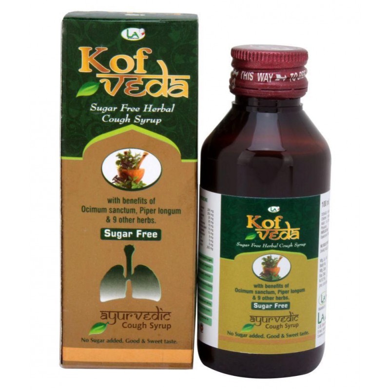 LA NUTRACEUTICALS Kof Veda Liquid 100 ml Pack of 3